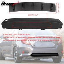 Load image into Gallery viewer, Universal Rear Bumper Diffuser Shark Fin 2PCS Design 33 PP