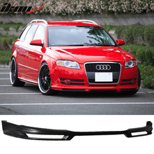 Load image into Gallery viewer, 2006-2008 Audi A4 B7(Except S-Line model) Type A Front Bumper Lip PU