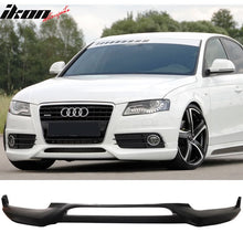 Load image into Gallery viewer, 2009-2012 Audi A4 B8 S-Line RG Style Front Bumper Lip Spoiler - PU