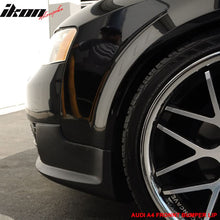 Load image into Gallery viewer, 2002-2005 Audi A4 B6 Euro Style Unpainted Black Front Bumper Lip PU