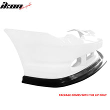 Load image into Gallery viewer, 2002-2004 Acura RSX MDA Style Unpainted Black Front Lip Splitter PU