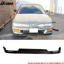 Load image into Gallery viewer, 1992-1993 Acura Integra MU Style Unpainted Black Front Bumper Lip PU
