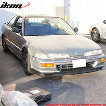 Load image into Gallery viewer, 1992-1993 Acura Integra MU Style Unpainted Black Front Bumper Lip PU
