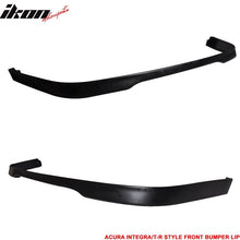 Load image into Gallery viewer, 1992-1993 Acura Integra T-R Style Unpainted Black Front Bumper Lip PU