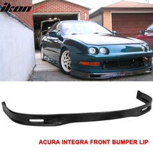 Load image into Gallery viewer, 1994-1997 Acura Integra SP Style Unpainted Black Front Bumper Lip PU