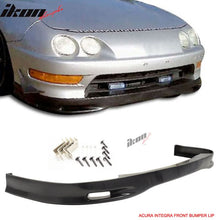 Load image into Gallery viewer, 1998-2001 Acura Integra SP Style Unpainted Black Front Lip Splitter PU