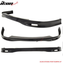 Load image into Gallery viewer, 1998-2001 Acura Integra SP Style Unpainted Black Front Lip Splitter PU
