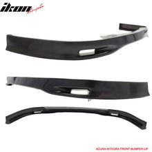Load image into Gallery viewer, 1998-2001 Acura Integra SP Style Unpainted Black Front Lip Splitter PU