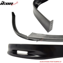 Load image into Gallery viewer, 1998-2001 Acura Integra SP Style Unpainted Black Front Lip Splitter PU