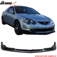 Load image into Gallery viewer, 2002-2004 Acura RSX C-West Style Unpainted Black Front Bumper Lip PU