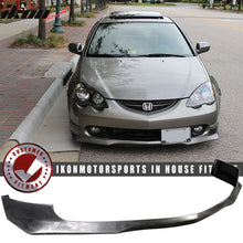 Load image into Gallery viewer, 2002-2004 Acura RSX DC5 EVO Style Unpainted Black Front Bumper Lip PU