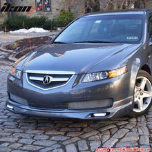 Load image into Gallery viewer, 2004-2006 Acura TL Sedan JDM Style Unpainted Front Lip Splitter PU