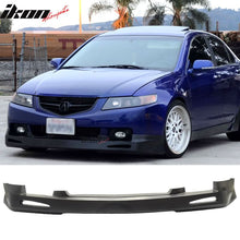 Load image into Gallery viewer, 2004-2005 Acura TSX 4DR JDM Style Unpainted Black Front Bumper Lip PU