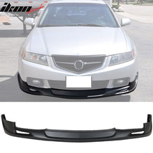 Load image into Gallery viewer, 2004-2005 Acura TSX Mugen Style Black Front Bumper Lip Spoiler PU