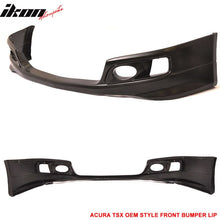 Load image into Gallery viewer, 2006-2008 Acura TSX OE Style Painted Front Bumper Lip PU