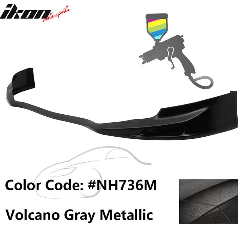 2011-2014 Acura TSX Painted Front Bumper Lip Spoiler PU