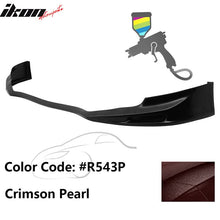 Load image into Gallery viewer, 2011-2014 Acura TSX Painted Front Bumper Lip Spoiler PU