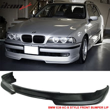 Load image into Gallery viewer, 1997-2000 BMW E39 5 Series Unpainted A Style Front Bumper Lip PU