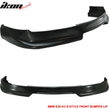 Load image into Gallery viewer, 1997-2000 BMW E39 5 Series Unpainted A Style Front Bumper Lip PU
