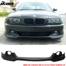 Load image into Gallery viewer, 2004-2006 BMW E46 3-Series LCI AC Style Unpainted Front Bumper Lip PU