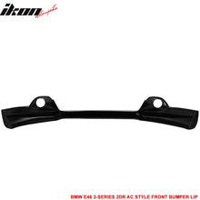 Load image into Gallery viewer, 2004-2006 BMW E46 3-Series LCI AC Style Unpainted Front Bumper Lip PU
