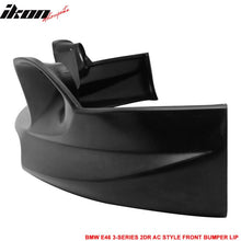 Load image into Gallery viewer, 2004-2006 BMW E46 3-Series LCI AC Style Unpainted Front Bumper Lip PU