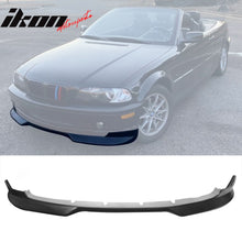 Load image into Gallery viewer, 1999-2003 BMW E46 2Dr Coupe H Style Front Bumper Lip Chin Spoiler PU