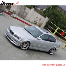 Load image into Gallery viewer, 1999-2001 BMW 3 Series Sedan E46 325i 328i EURO Front Bumper Lip PU