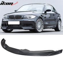 Load image into Gallery viewer, 2007-2011 BMW E82 135i H Style Unpainted Front Bumper Lip Spoiler PU