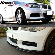 Load image into Gallery viewer, 2007-2011 BMW E82 135i H Style Unpainted Front Bumper Lip Spoiler PU