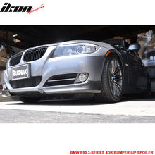 Load image into Gallery viewer, 2005-2008 BMW E90 3 Series 4DR EURO Style Front Lip SplitterMatte CF