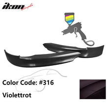 Load image into Gallery viewer, 2006-2008 BMW E90 OE Style Front Bumper Splitter Lip Spoiler  PP