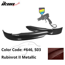 Load image into Gallery viewer, 2006-2008 BMW E90 OE Style Front Bumper Splitter Lip Spoiler  PP