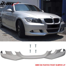 Load image into Gallery viewer, 2005-2008 BMW E90 3-Series A Style Front Bumper Lip Chin Spoiler