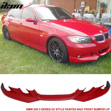 Load image into Gallery viewer, 2005-2008 BMW E90 3-Series A Style Front Bumper Lip Chin Spoiler