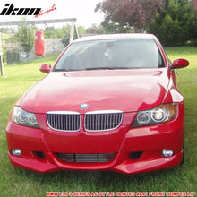 Load image into Gallery viewer, 2005-2008 BMW E90 3-Series A Style Front Bumper Lip Chin Spoiler