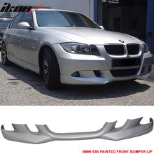 Load image into Gallery viewer, 2005-2008 BMW E90 3-Series A Style Front Bumper Lip Chin Spoiler