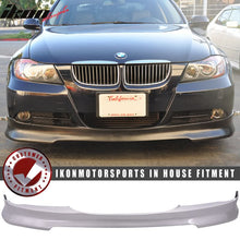 Load image into Gallery viewer, 2005-2008 BMW E90 3-Series 4Dr C Style Front Bumper Lip Spoiler Sedan