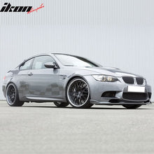 Load image into Gallery viewer, 2008-2013 BMW M3 H Style Unpainted Black Front Bumper Lip Spoiler PU