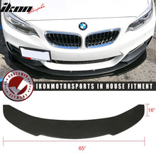 Load image into Gallery viewer, Universal V1 Style 65" x 16" Car Front Lip Spoiler Splitter PU