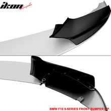 Load image into Gallery viewer, 2011-2016 BMW F10 Paint Black Alpine White III #300 Front Lip PP