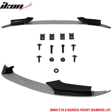 Load image into Gallery viewer, Fits 11-16 F10 Performance Front Lip 2T Titanium Silver Metallic #354