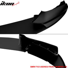 Load image into Gallery viewer, Fits 11-16 F10 Performance Chin Front Lip Black Sapphire #475