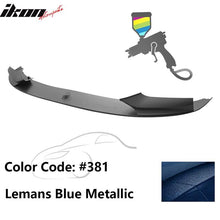 Load image into Gallery viewer, 2011-2016 BMW F10 Performance Style Front Bumper Lip Spoiler PP