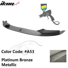Load image into Gallery viewer, 2011-2016 BMW F10 Performance Style Front Bumper Lip Spoiler PP