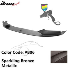 Load image into Gallery viewer, 2011-2016 BMW F10 Performance Style Front Bumper Lip Spoiler PP