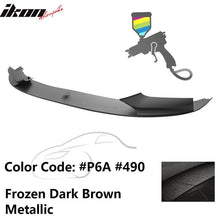 Load image into Gallery viewer, 2011-2016 BMW F10 Performance Style Front Bumper Lip Spoiler PP