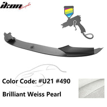 Load image into Gallery viewer, 2011-2016 BMW F10 Performance Style Front Bumper Lip Spoiler PP