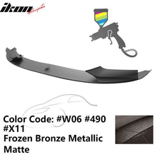 Load image into Gallery viewer, 2011-2016 BMW F10 Performance Style Front Bumper Lip Spoiler PP