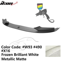 Load image into Gallery viewer, 2011-2016 BMW F10 Performance Style Front Bumper Lip Spoiler PP